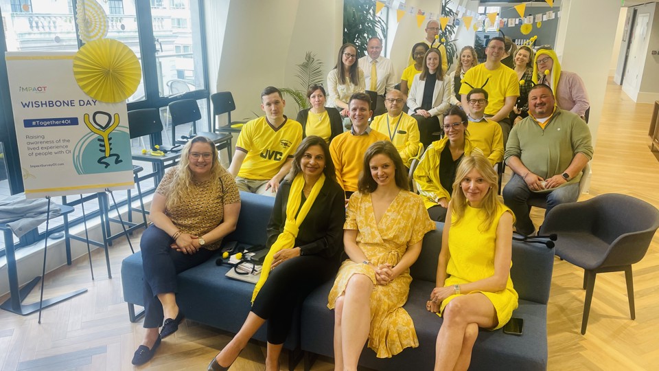 Mereo team on Wishbone Day